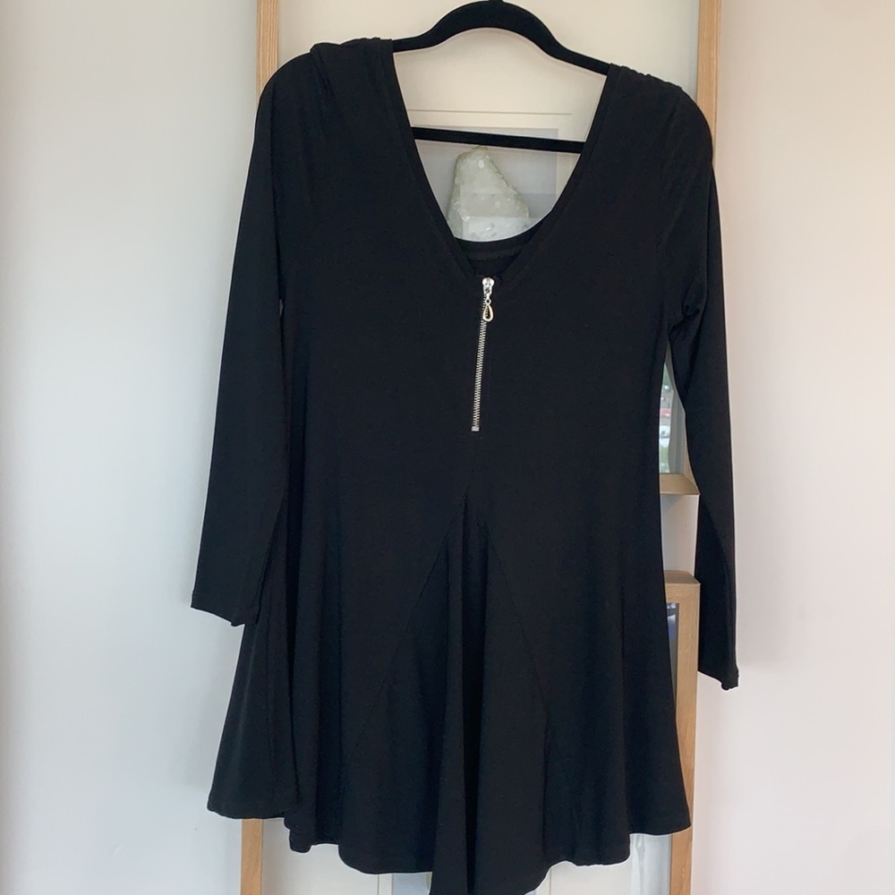 Last tango long sleeve black top View 2